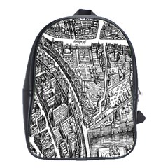 Frankfurt Judengasse School Bag (xl) by Celenk