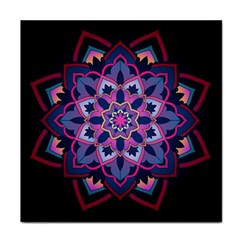 Mandala Circular Pattern Face Towel by Celenk