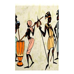 Man Ethic African People Collage Shower Curtain 48  X 72  (small)  by Celenk