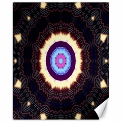 Mandala Art Design Pattern Canvas 16  X 20   by Celenk