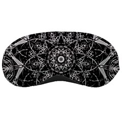 Mandala Psychedelic Neon Sleeping Masks by Celenk