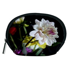 Dahlias Dahlia Dahlia Garden Accessory Pouches (medium)  by Celenk