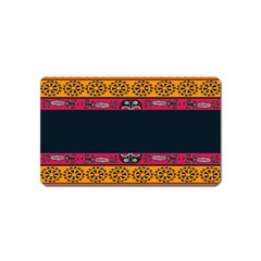 Pattern Ornaments Africa Safari Magnet (name Card)