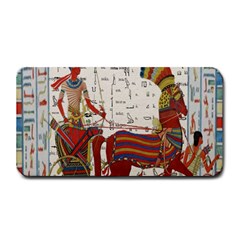 Egyptian Tutunkhamun Pharaoh Design Medium Bar Mats by Celenk