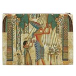 Egyptian Man Sun God Ra Amun Cosmetic Bag (XXL)  Back