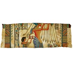 Egyptian Man Sun God Ra Amun Body Pillow Case Dakimakura (two Sides) by Celenk