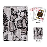 Man Ethic African People Collage Playing Card Back