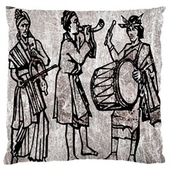 Man Ethic African People Collage Large Cushion Case (two Sides) by Celenk