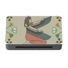 Egyptian Woman Wings Design Memory Card Reader With Cf by Celenk