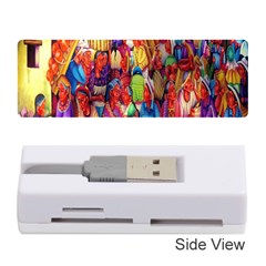 Guatemala Art Painting Naive Memory Card Reader (stick)  by Celenk