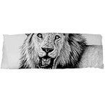 Lion Wildlife Art And Illustration Pencil Body Pillow Case Dakimakura (Two Sides) Front