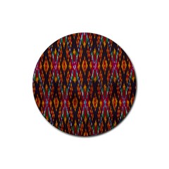 Thai Silk Rubber Coaster (round) 