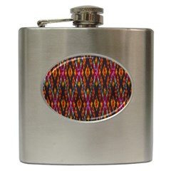 Thai Silk Hip Flask (6 Oz) by Celenk