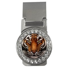 The Tiger Face Money Clips (CZ) 