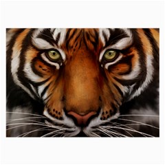 The Tiger Face Large Glasses Cloth by Celenk