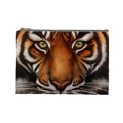 The Tiger Face Cosmetic Bag (Large) 
