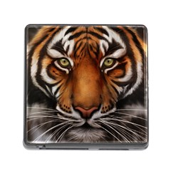 The Tiger Face Memory Card Reader (Square)