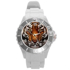 The Tiger Face Round Plastic Sport Watch (L)