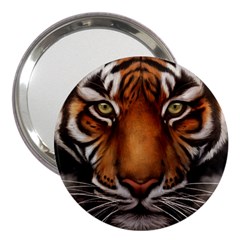 The Tiger Face 3  Handbag Mirrors