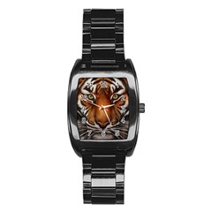 The Tiger Face Stainless Steel Barrel Watch