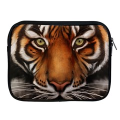 The Tiger Face Apple iPad 2/3/4 Zipper Cases