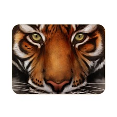 The Tiger Face Double Sided Flano Blanket (Mini) 
