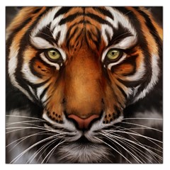 The Tiger Face Large Satin Scarf (Square)