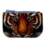 The Tiger Face Large Coin Purse Front