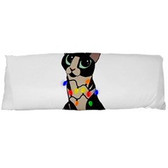 Meowy Christmas Body Pillow Case Dakimakura (two Sides) by Valentinaart