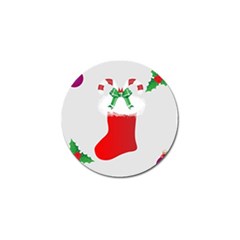 Christmas Stocking Golf Ball Marker (4 Pack) by christmastore