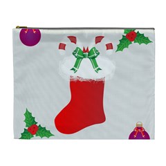 Christmas Stocking Cosmetic Bag (xl) by christmastore