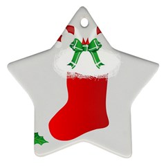 Christmas Stocking Ornament (star) by christmastore