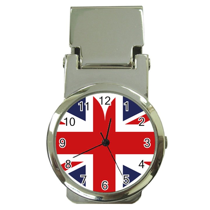 Uk Flag United Kingdom Money Clip Watches