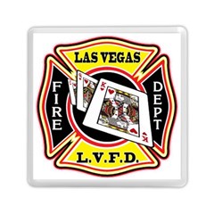 Las Vegas Fire Department Memory Card Reader (square)  by Bigfootshirtshop