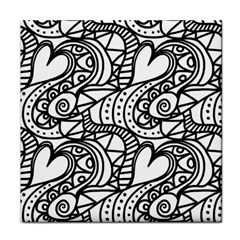 Seamless Tile Background Abstract Face Towel by Celenk