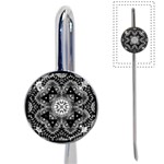 Mandala Calming Coloring Page Book Mark Front