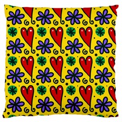 Seamless Tile Repeat Pattern Standard Flano Cushion Case (one Side) by Celenk
