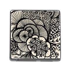 Background Abstract Beige Black Memory Card Reader (square) by Celenk