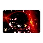 Circle Lines Wave Star Abstract Magnet (Rectangular) Front