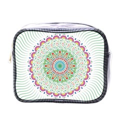 Flower Abstract Floral Mini Toiletries Bags