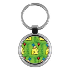 Seamless Repeating Tiling Tileable Key Chains (round)  by Celenk
