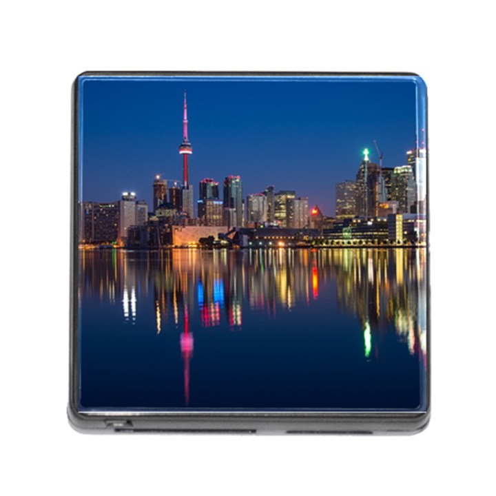 Buildings Can Cn Tower Canada Memory Card Reader (Square)