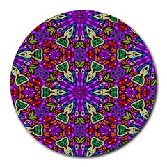 Seamless Tileable Pattern Design Round Mousepads by Celenk