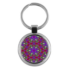 Seamless Tileable Pattern Design Key Chains (round)  by Celenk