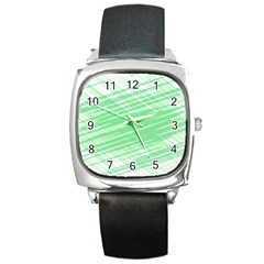 Dirty Dirt Structure Texture Square Metal Watch