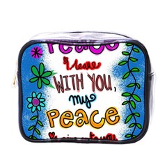 Christian Christianity Religion Mini Toiletries Bags by Celenk