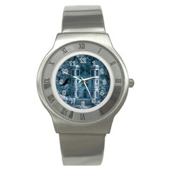 Church Stone Rock Building Stainless Steel Watch by Celenk
