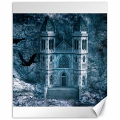 Church Stone Rock Building Canvas 16  X 20   by Celenk