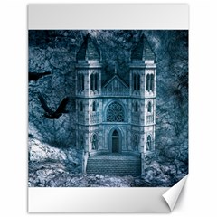 Church Stone Rock Building Canvas 18  X 24   by Celenk