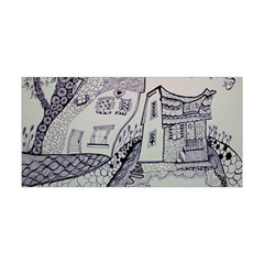 Doodle Drawing Texture Style Yoga Headband